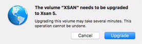 Xsan-volume-needs-upgrade